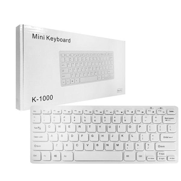 Miniteclado Usb Delgado K1000 Square Key Blue Para