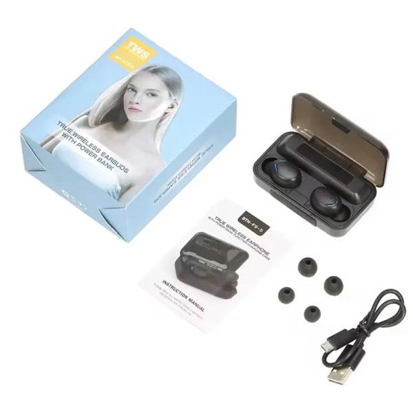 Auriculares Inalámbricos Tws I & O Bass True F9 Plus - Bluet