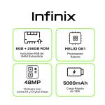 Infinix Hot 50i Nfc Dual 256gb Ram 8+8gb 5000 Mah celular