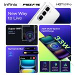 Infinix Hot 50 Pro 256 GB/8+8 GB de RAM