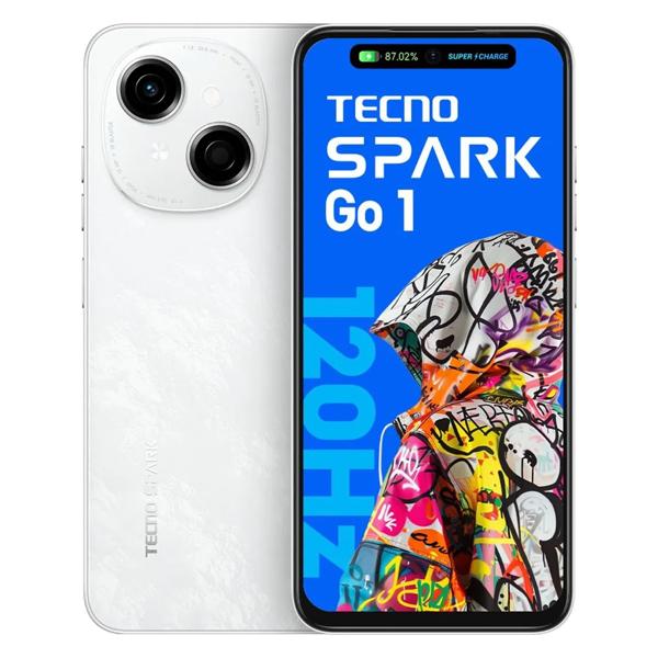 Tecko Spark Go 1 3/64 Blanco - Negro