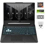 Portatil Asus TUF Rizen 7 RTX 3050 FA506N ssd 1 tera 64 Ram