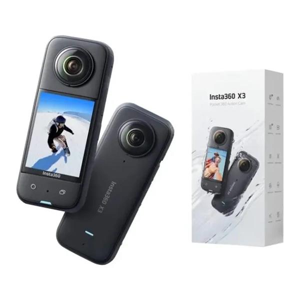 Cámara Insta360 One X3 Color Negro