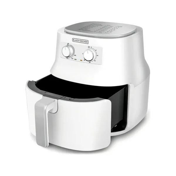 Freidora De Aire Black And Decker 4.5 Litros Hf4004w Blanco 110V