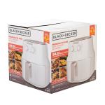 Freidora De Aire Black And Decker 4.5 Litros Hf4004w Blanco 110V