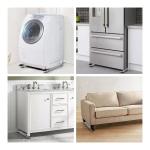 Base Soporte Para Lavadoras Neveras Muebles Ruedas Ajustable
