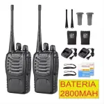 Radio Walkie Talkie Baofeng Bf 888S Uhf X2 Bateria 2800M Ah