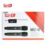 Micrófono Inalámbrico Doble Pro Dj M62-m