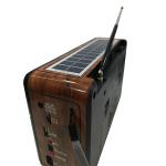 Radio con panel solar -  Bluetooth- FM, AM - USB - SD