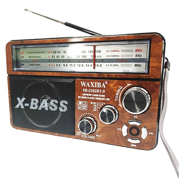Radio con panel solar -  Bluetooth- FM, AM - USB - SD