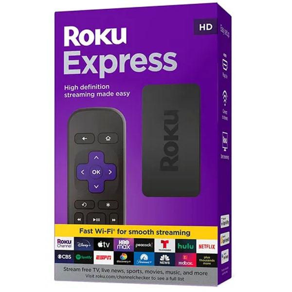Roku Express 3960r Hd Dispositivo Streaming Control Estándar