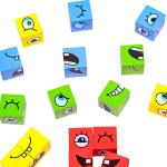 Juego De Mesa Cambia La Cara Montessori Cubo De Rubik Niños