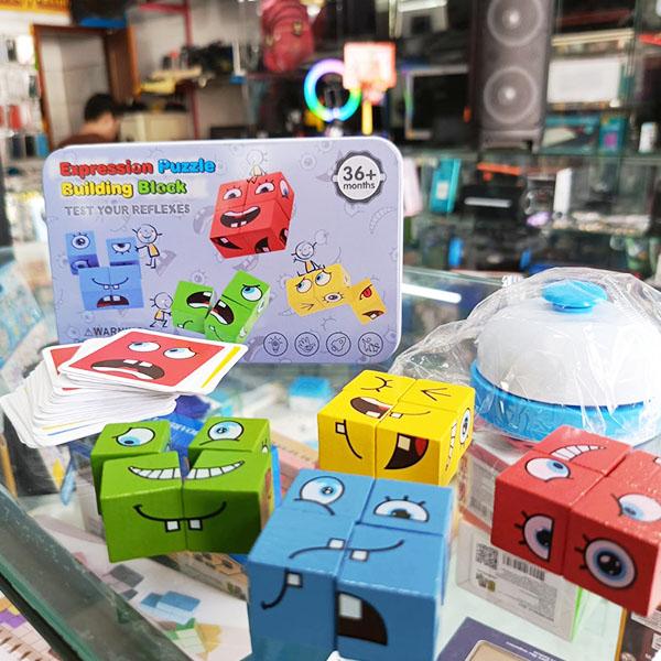 Juego De Mesa Cambia La Cara Montessori Cubo De Rubik Niños