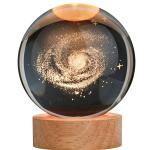 Esfera Cristal 3D Lampara de Noche Led